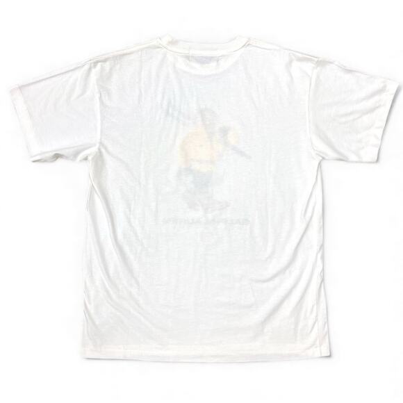 Vintage Ralph Lauren Polo Sport Ski Bear Tee T Shirt Single Stitch USA Made Prep - Picture 4 of 7